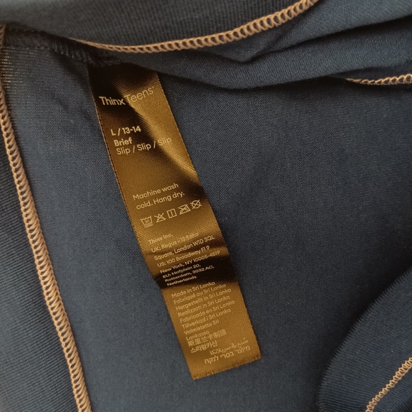 Thinx Period Panties Size L 13-14 - Picture 3 of 4